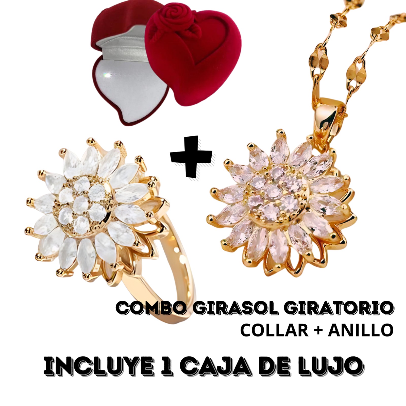 COMBO Girasol Giratorio CAJA LUJO DP